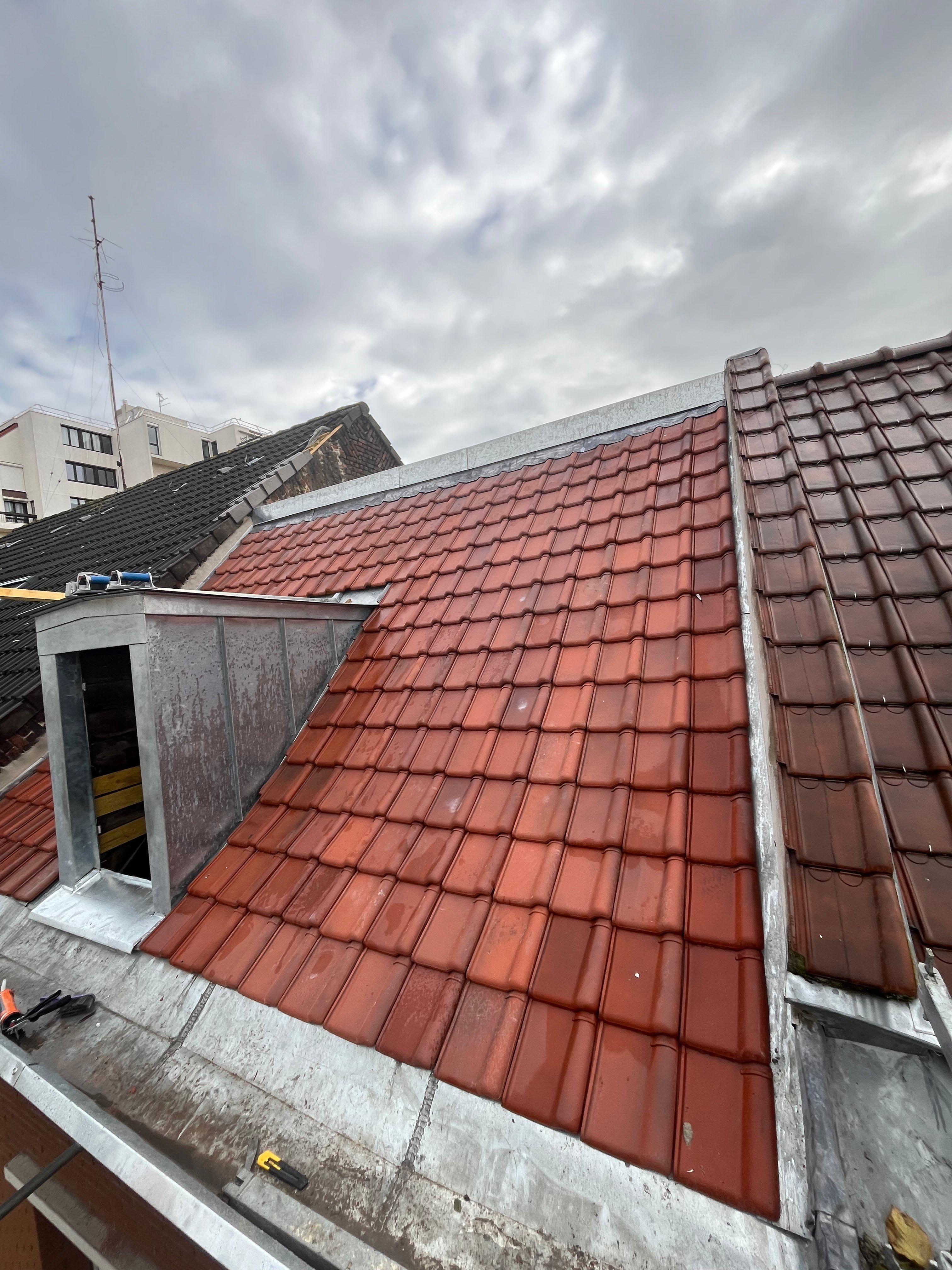 Lucarne après travaux