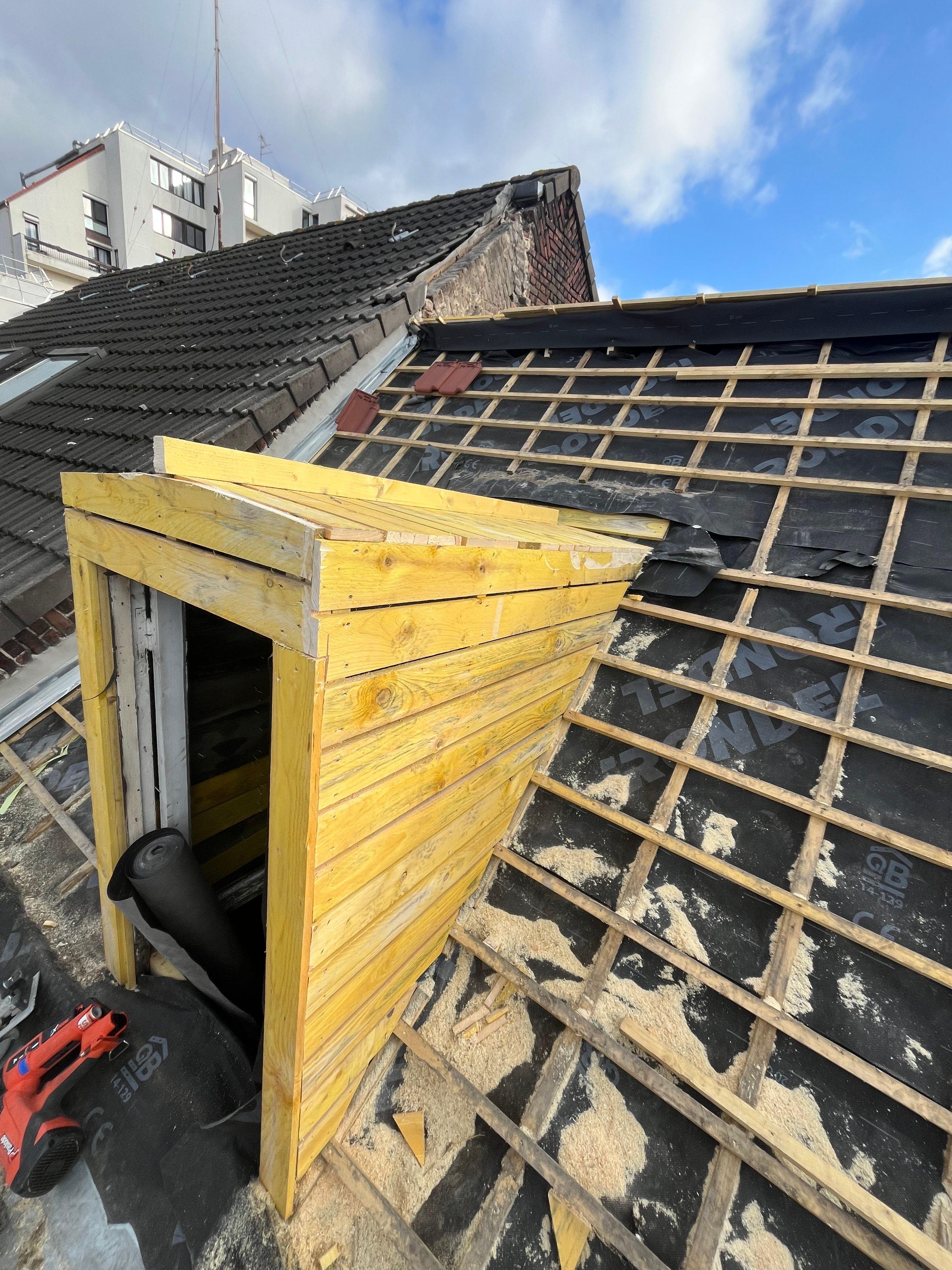 Lucarne avant travaux